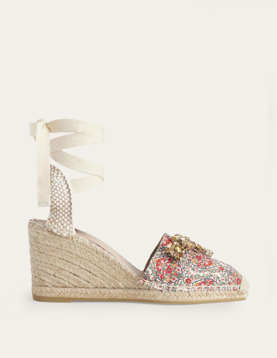 Boden - Lady Wedges in Multicolor GOOFASH