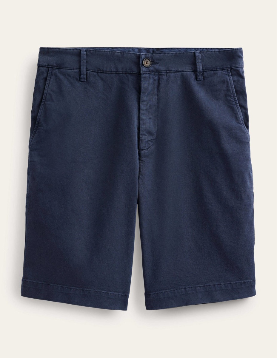 Boden - Men's Blue Chino Shorts GOOFASH
