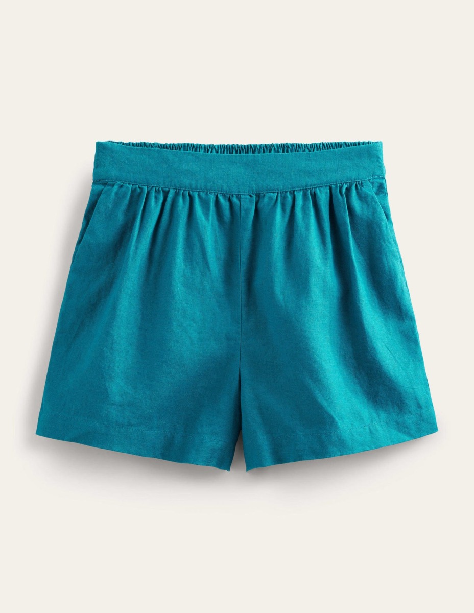 Boden - Turquoise Shorts for Women GOOFASH