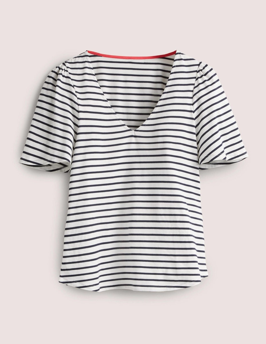 Boden - Woman Top Ivory GOOFASH