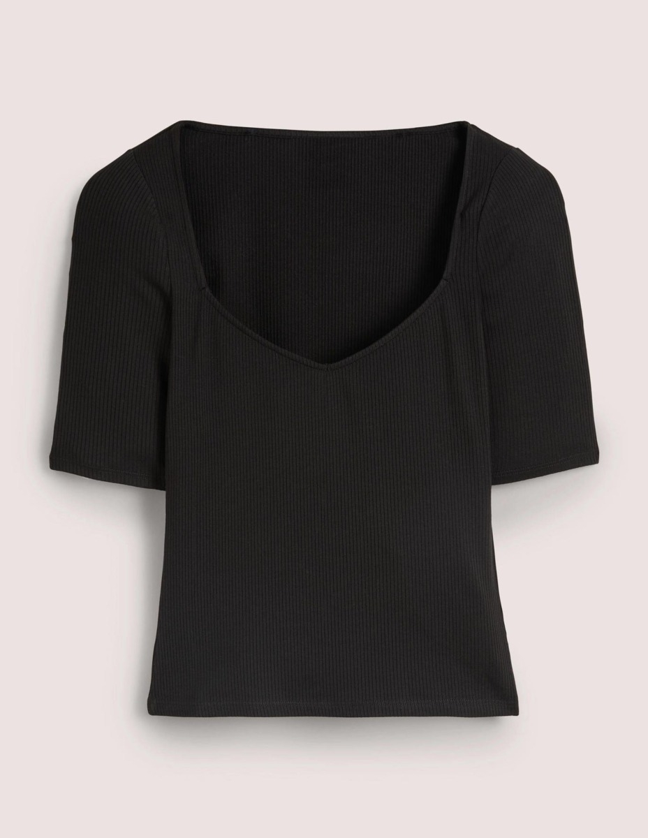 Boden - Womens Black T-Shirt GOOFASH