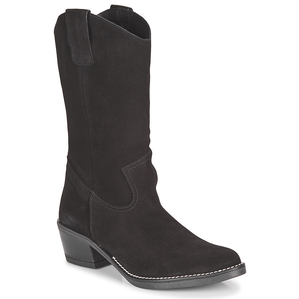 Boots Black for Women by Spartoo GOOFASH