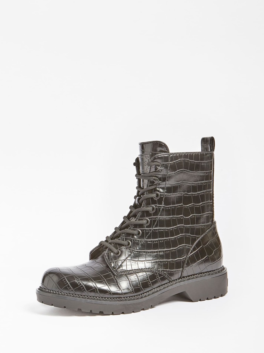 Boots in Black - Guess GOOFASH