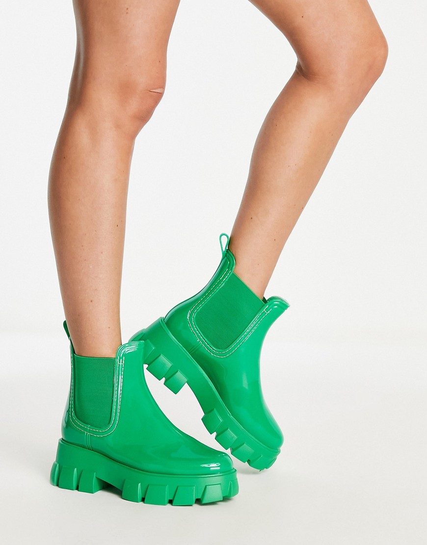 Boots in Green by Asos GOOFASH