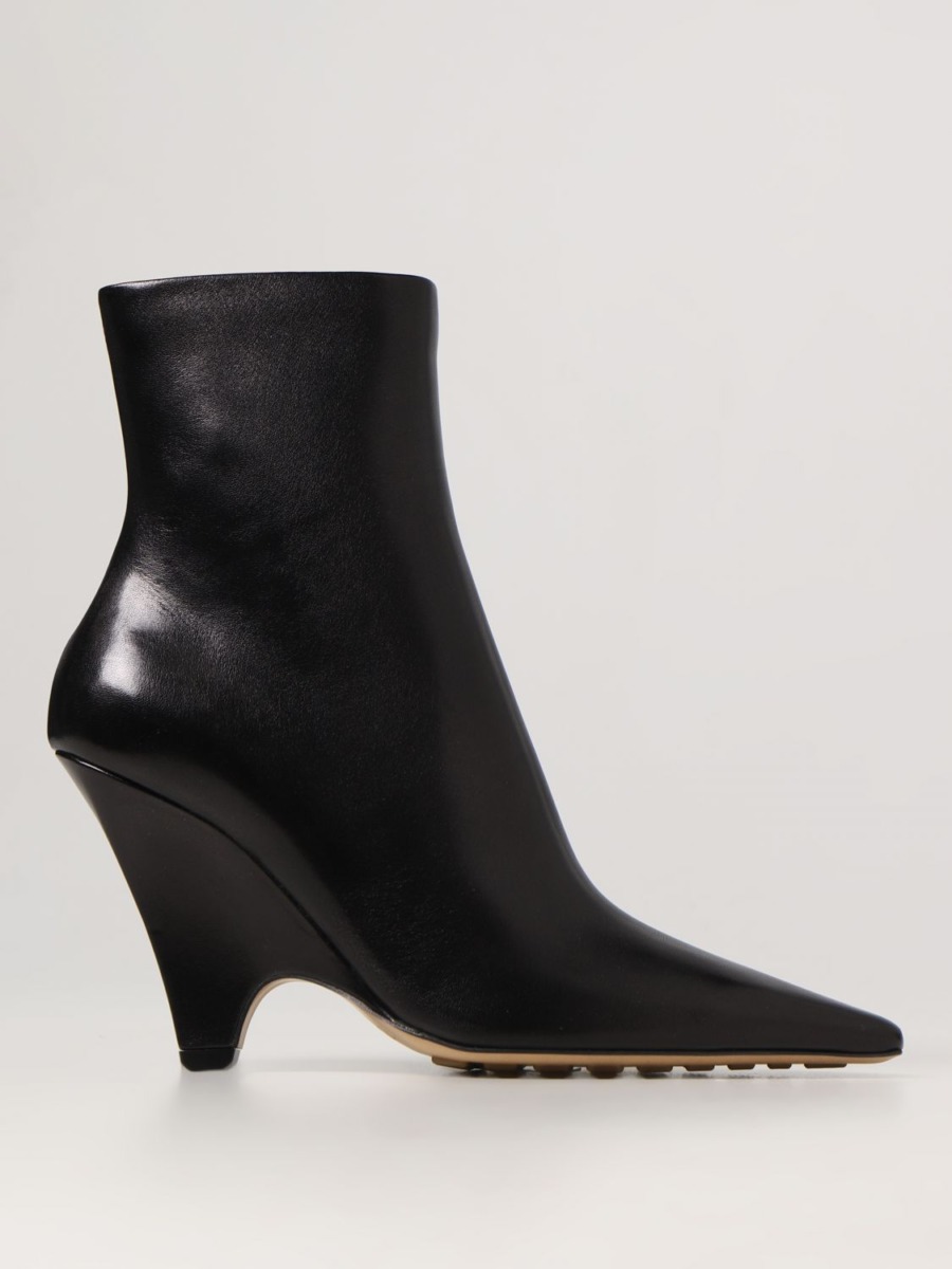 Bottega Veneta Lady Ankle Boots Black Giglio GOOFASH