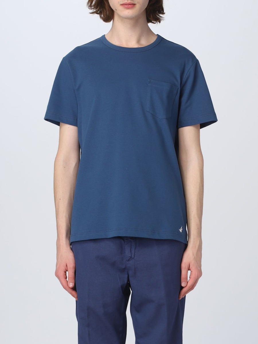 Brooksfield - Gent T-Shirt Blue at Giglio GOOFASH
