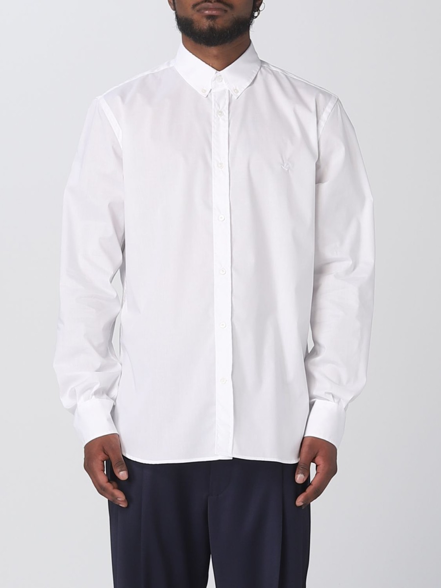 Brooksfield - Men's White Shirt at Giglio GOOFASH