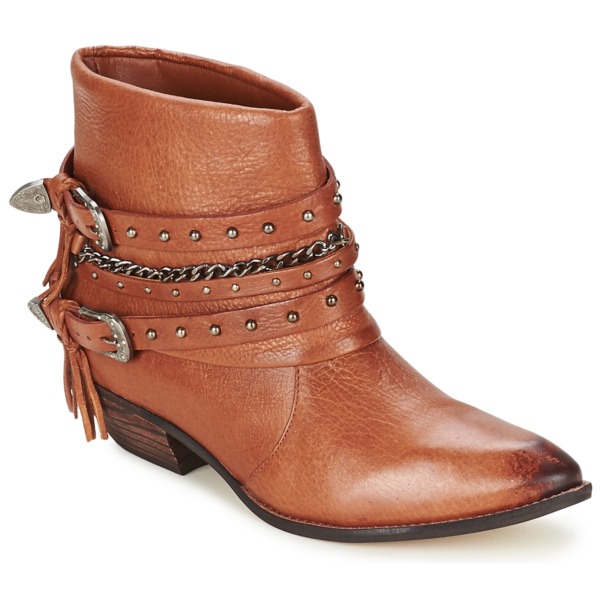 Brown Boots - Dumond Women - Spartoo GOOFASH