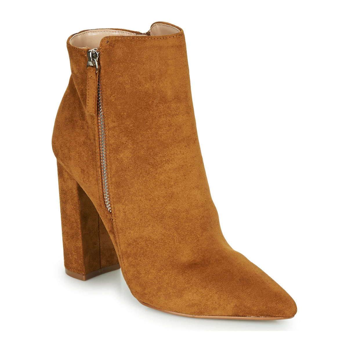 Buffalo Ladies Brown Ankle Boots by Spartoo GOOFASH
