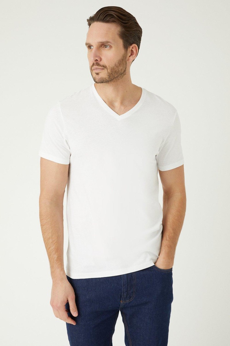 Burton - Gents T-Shirt in White GOOFASH