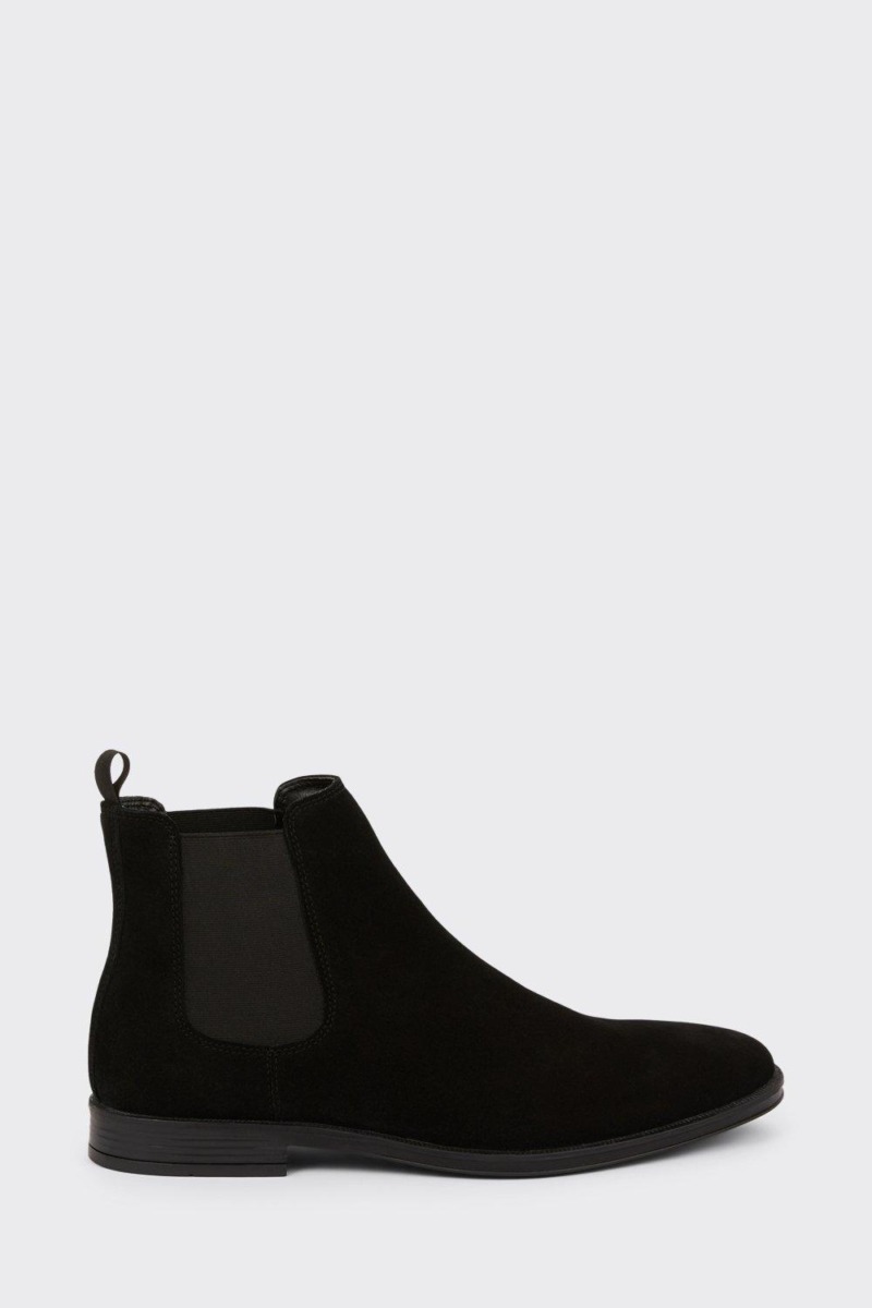 Burton Men's Chelsea Boots in Black GOOFASH