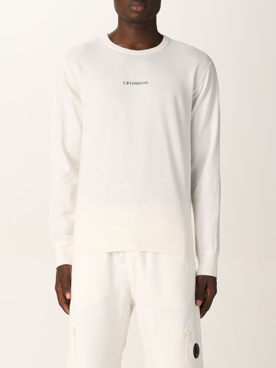 C.P. Company - Gents White Jumper from Giglio GOOFASH