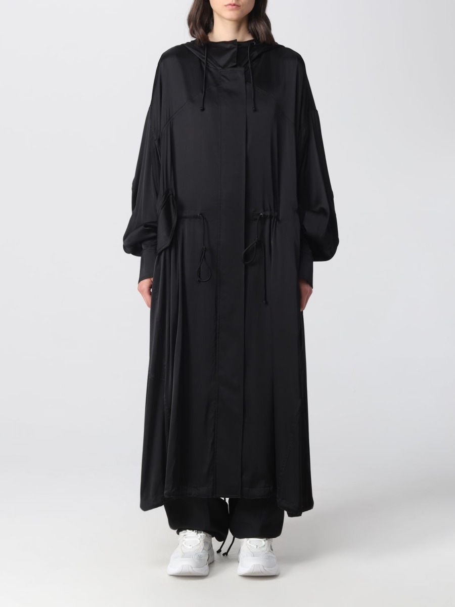 Calvin Klein Black Coat Giglio Women GOOFASH