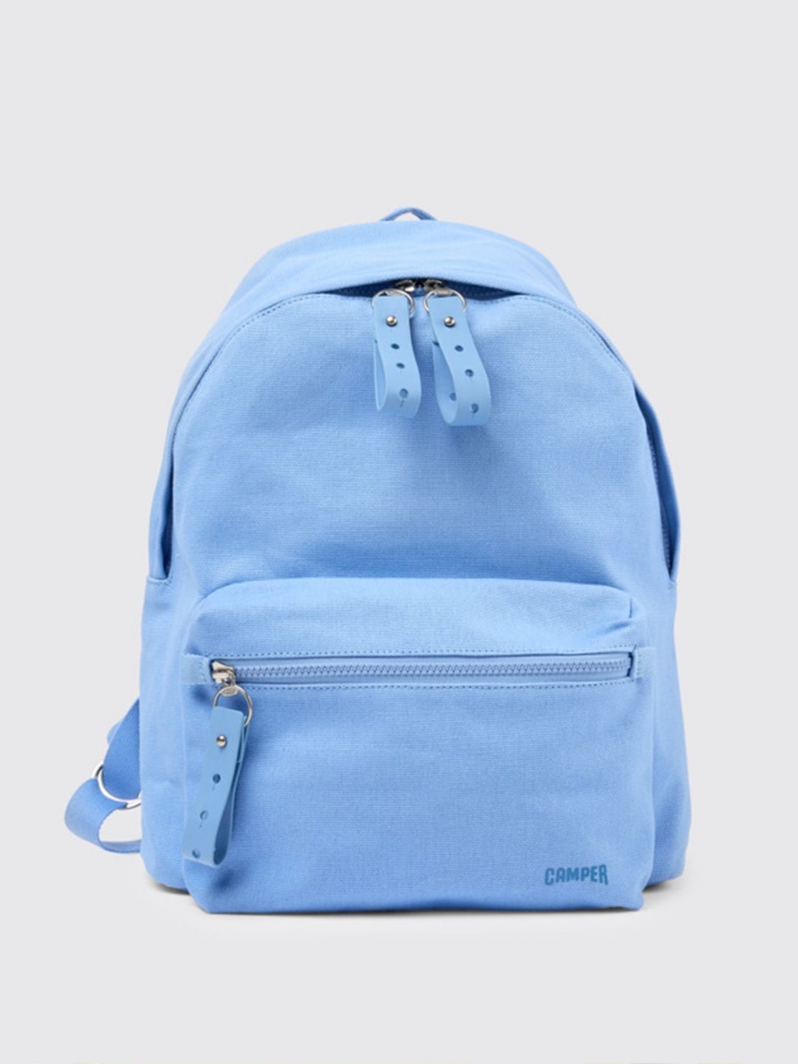 Camper - Mens Backpack in Blue Giglio GOOFASH