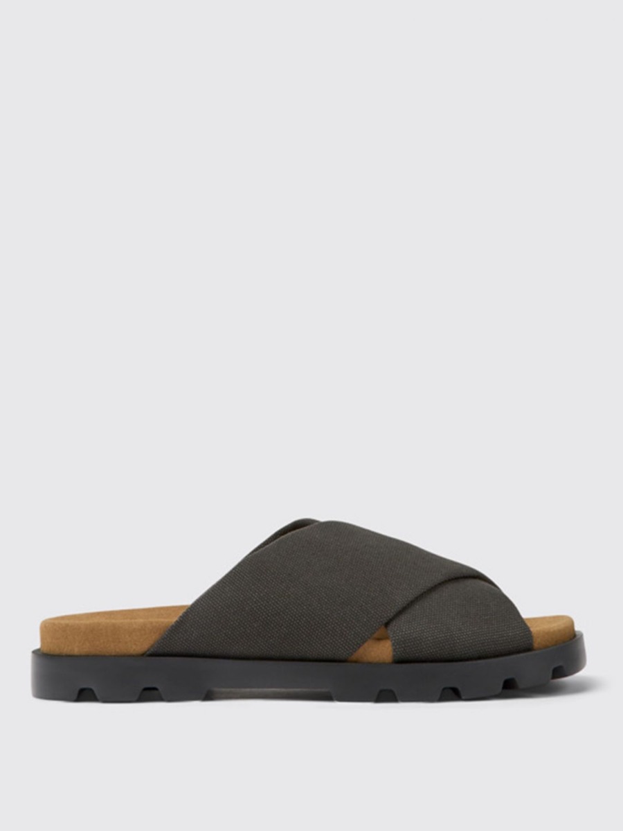 Camper Mens Sandals Grey from Giglio GOOFASH