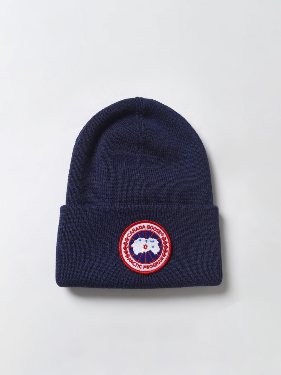 Canada Goose Gent Hat in Blue by Giglio GOOFASH
