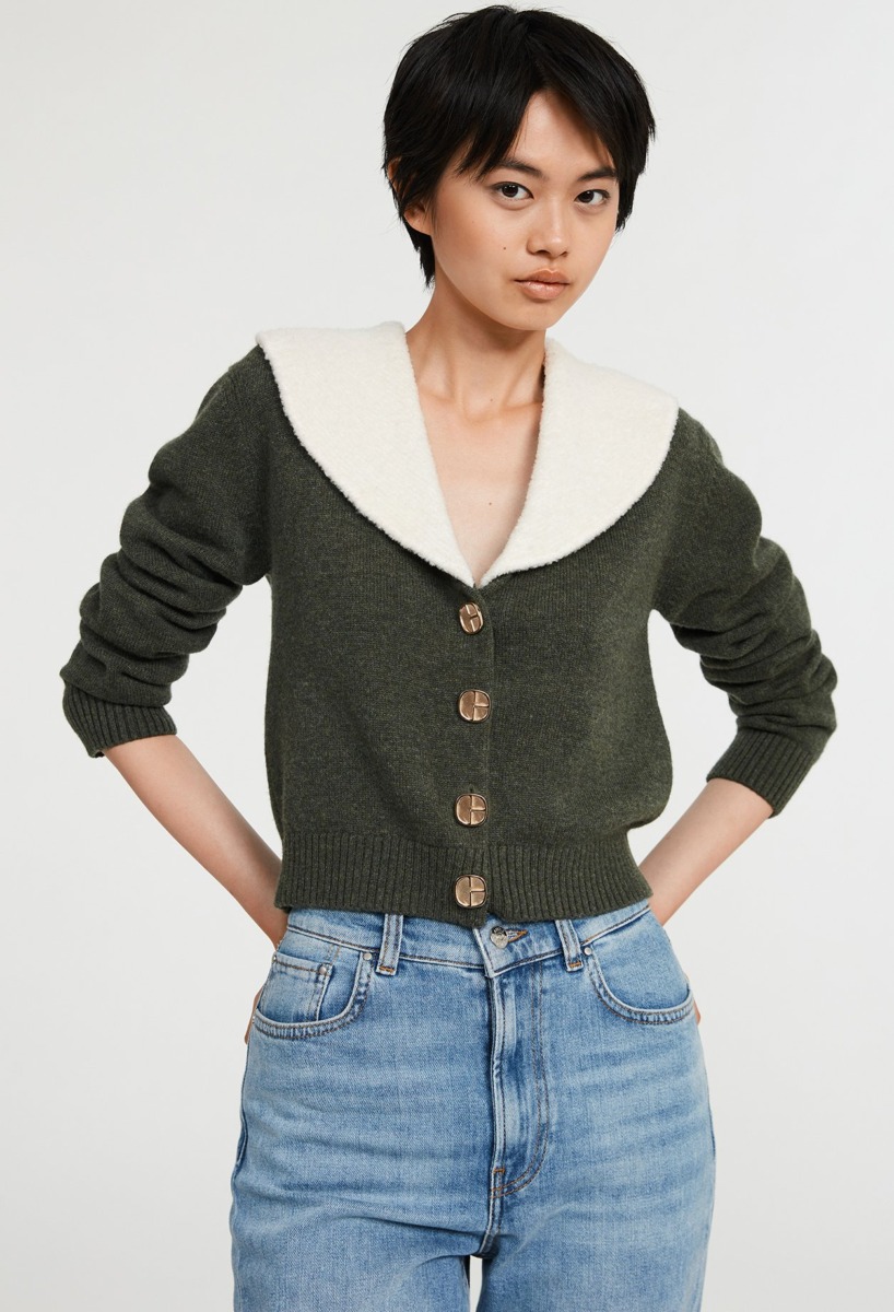 Cardigan Multicolor for Woman by Claudie Pierlot GOOFASH
