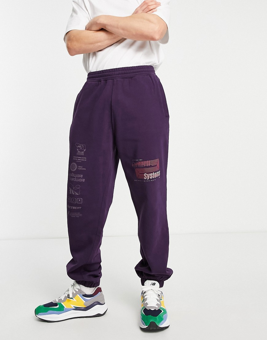 Carhartt - Ladies Sweatpants Purple from Asos GOOFASH