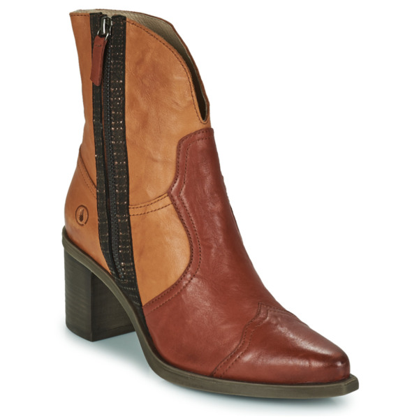 Casta Lady Ankle Boots in Brown - Spartoo GOOFASH