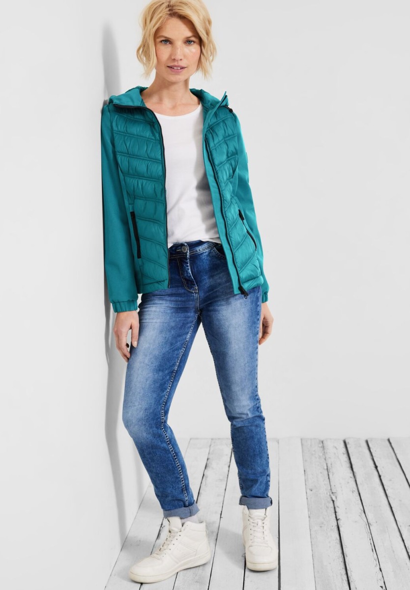 Cecil - Jacket in Blue for Women Womens JACKETS GOOFASH