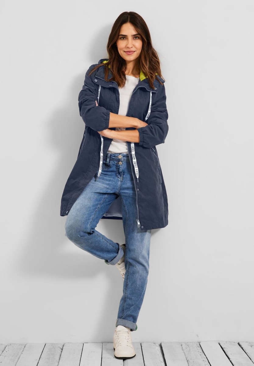 Cecil - Parka in Blue for Woman Womens COATS GOOFASH