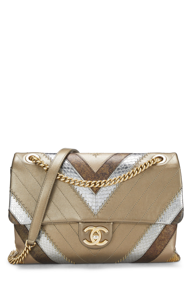 Chanel Gold Bag at WGACA GOOFASH
