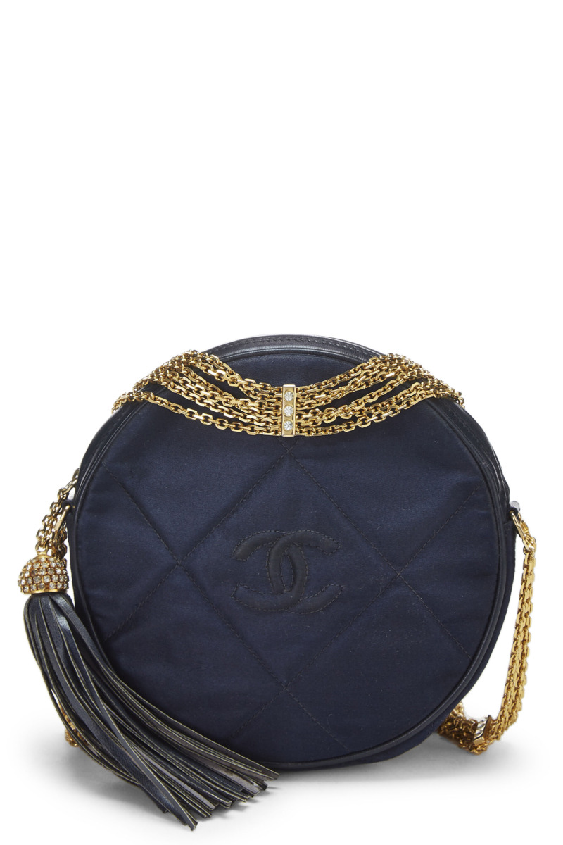 Chanel Ladies Shoulder Bag Blue from WGACA GOOFASH