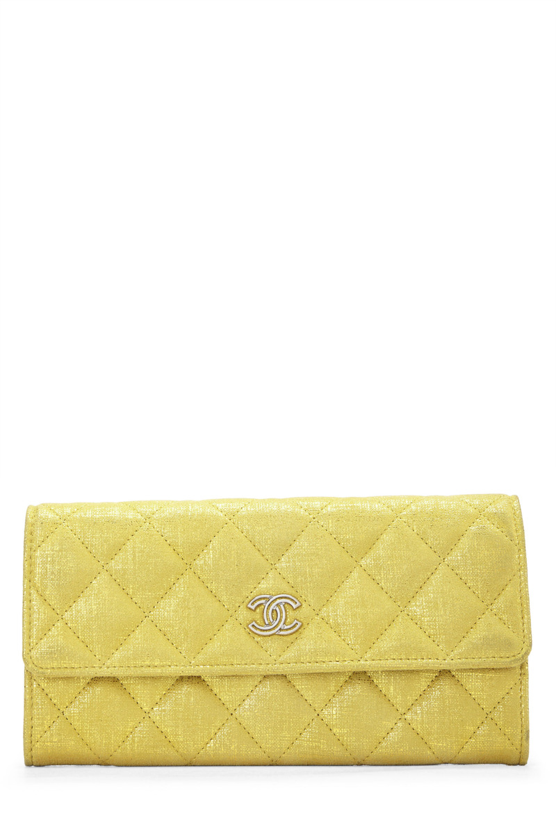 Chanel - Wallet Yellow - WGACA Women GOOFASH
