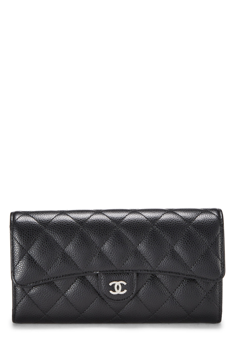 Chanel Wallet in Black from WGACA GOOFASH