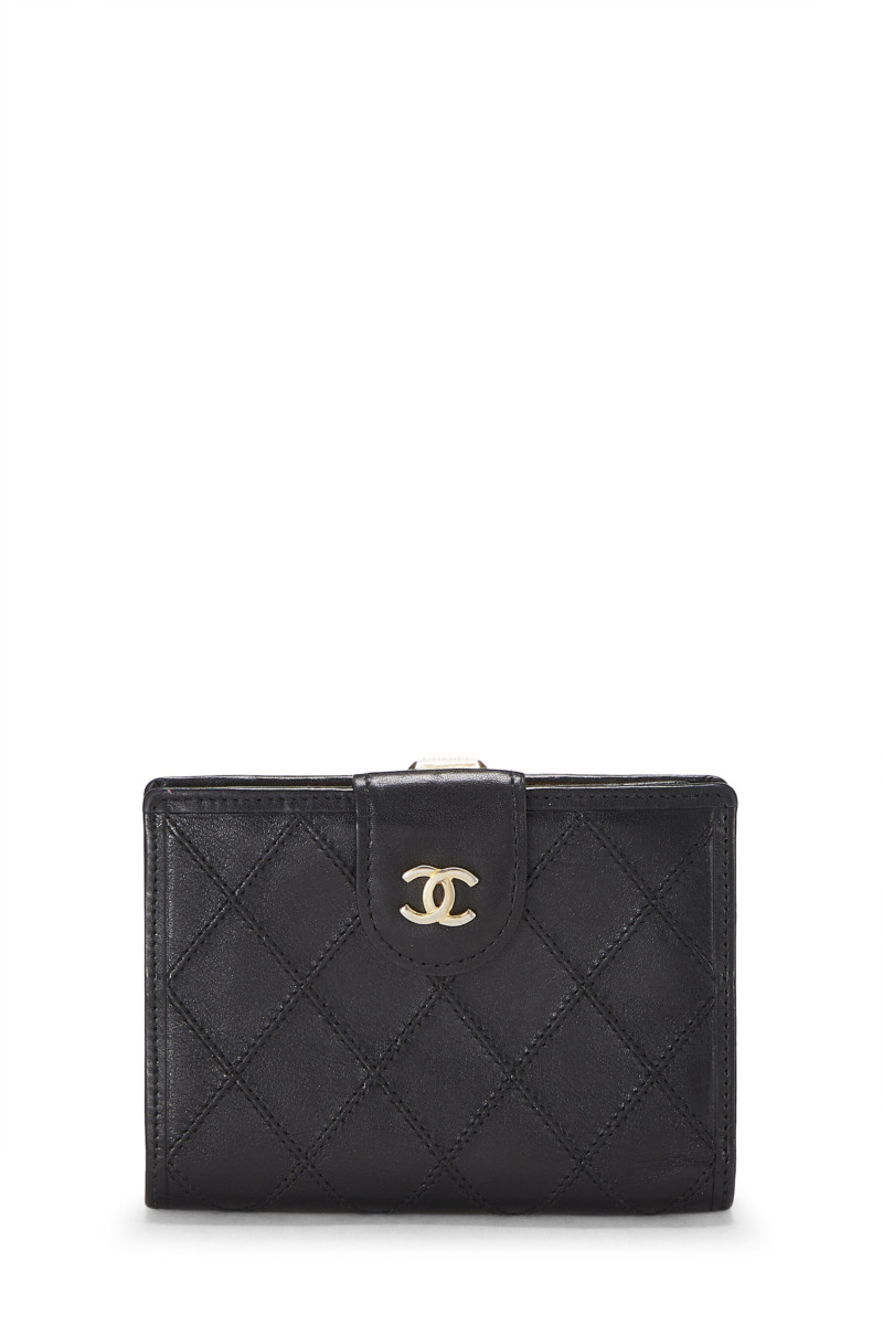Chanel Woman Wallet Black by WGACA GOOFASH