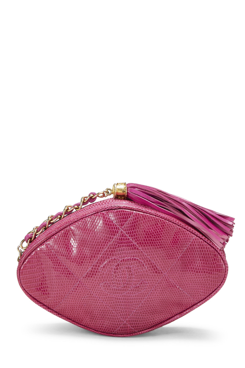 Chanel Women's Clutches Pink by WGACA GOOFASH