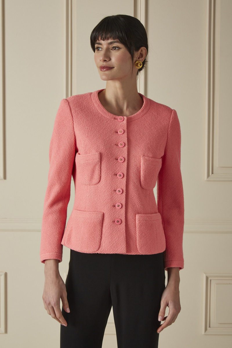 Chanel - Women's Jacket Pink - WGACA GOOFASH