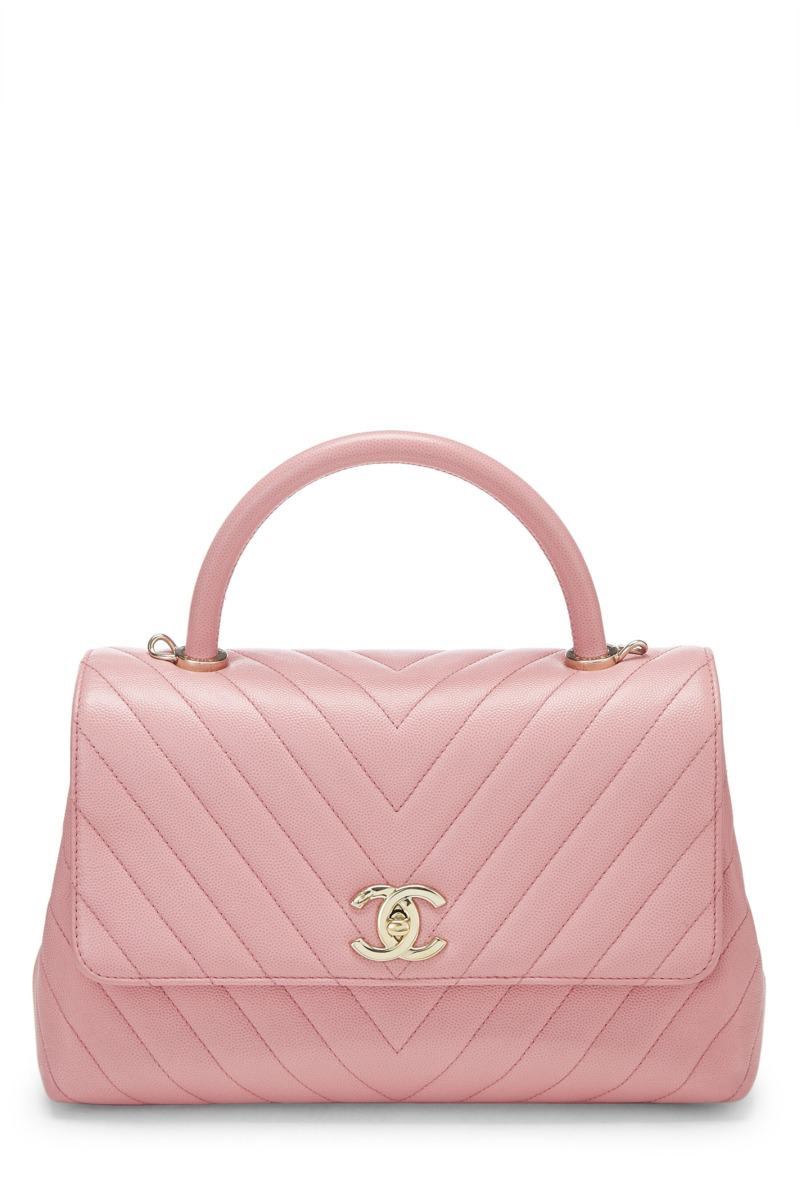 Chanel Women's Pink Bag by WGACA GOOFASH