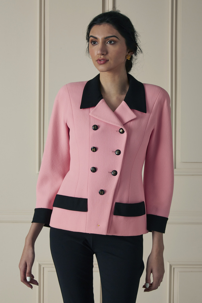 Chanel - Women's Pink Jacket at WGACA GOOFASH