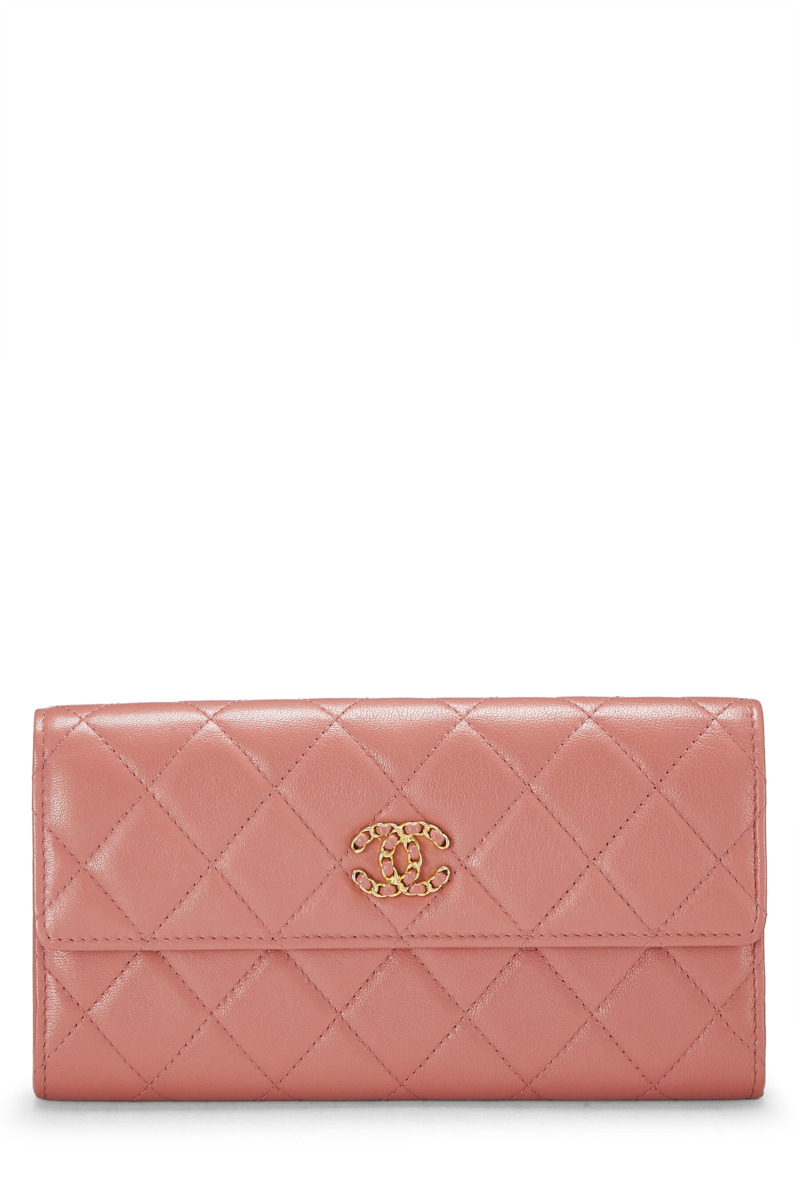 Chanel - Women's Wallet in Pink by WGACA GOOFASH