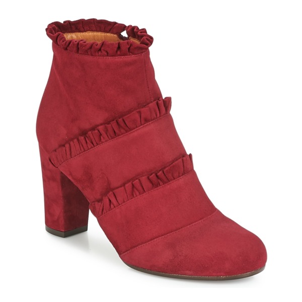Chie Mihara - Woman Ankle Boots in Red from Spartoo GOOFASH