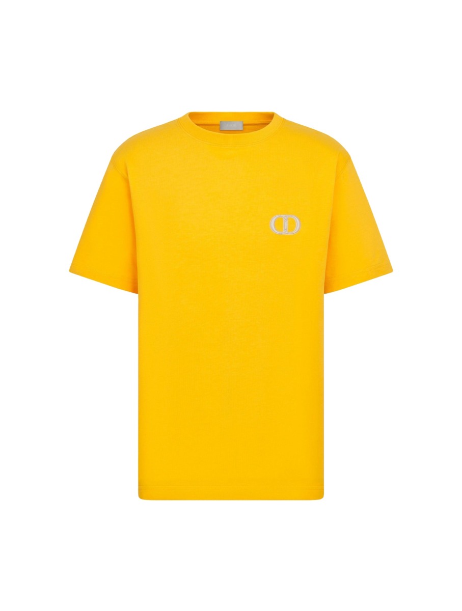 Christian Dior Man T-Shirt Orange at Suitnegozi GOOFASH