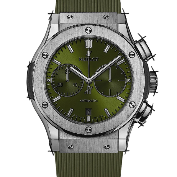 Chronext - Chronograph Watch in Green for Men from Hublot GOOFASH