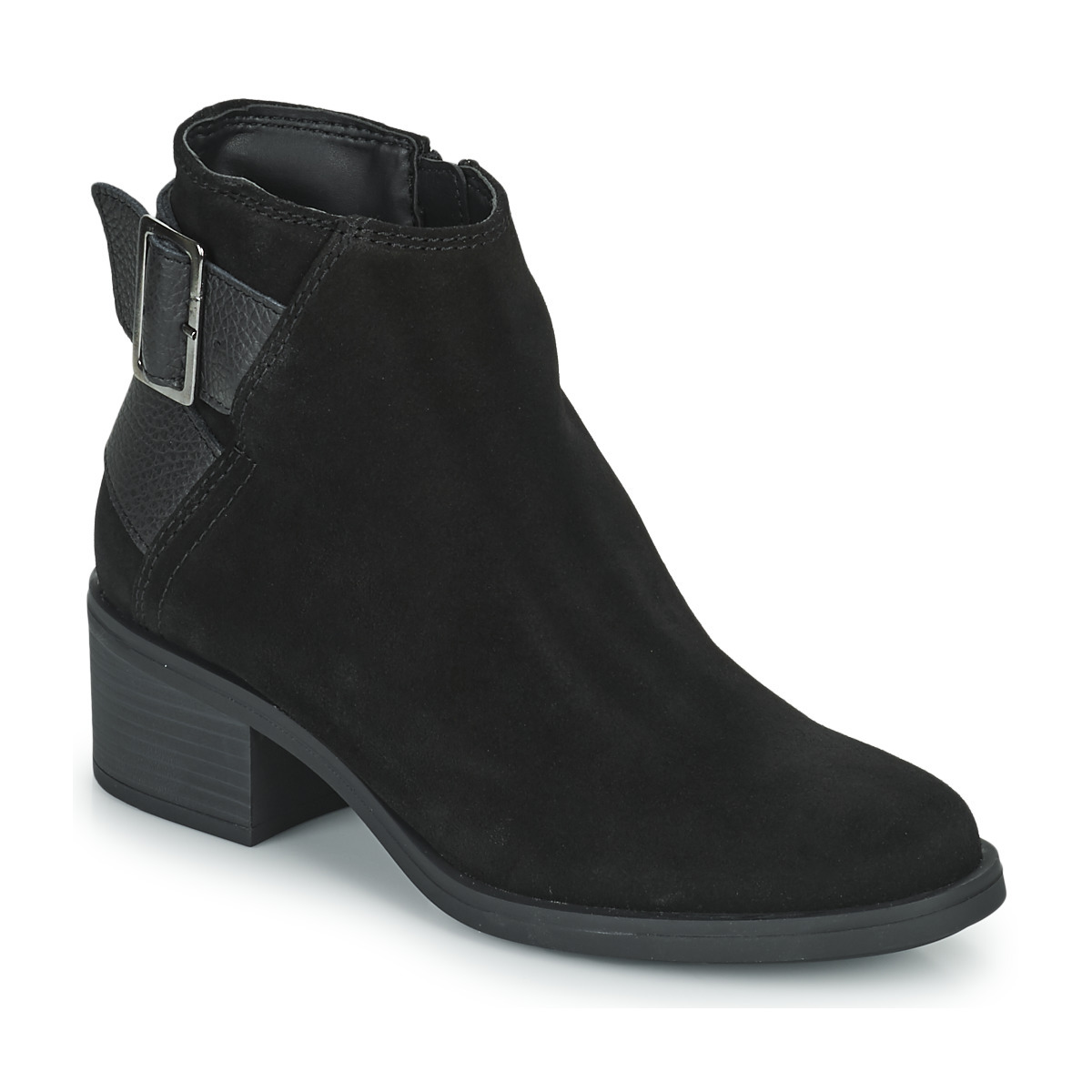 Clarks - Women's Ankle Boots Black - Spartoo GOOFASH