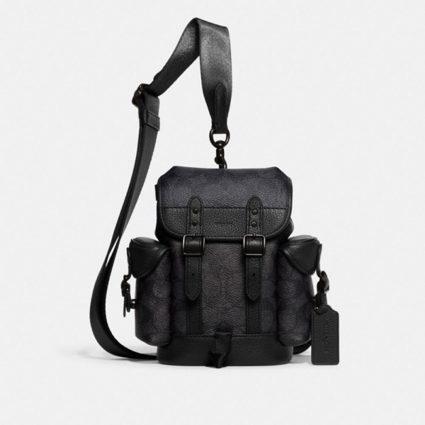 Coach - Backpack in Grey for Men GOOFASH