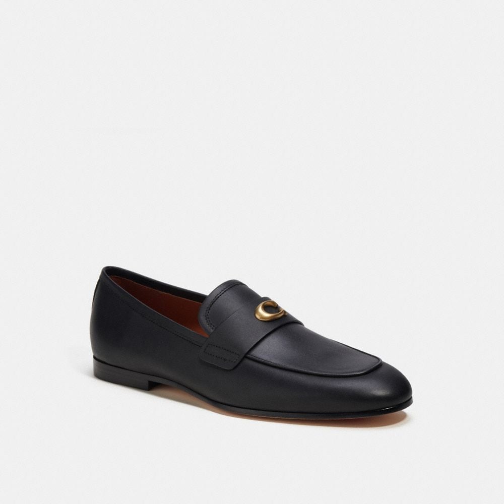 Coach Gents Black Loafers GOOFASH