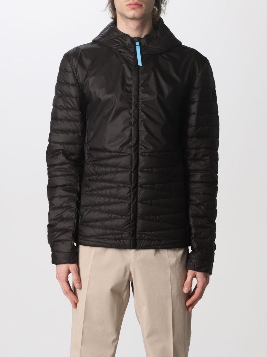 Colmar - Black Jacket for Man from Giglio GOOFASH