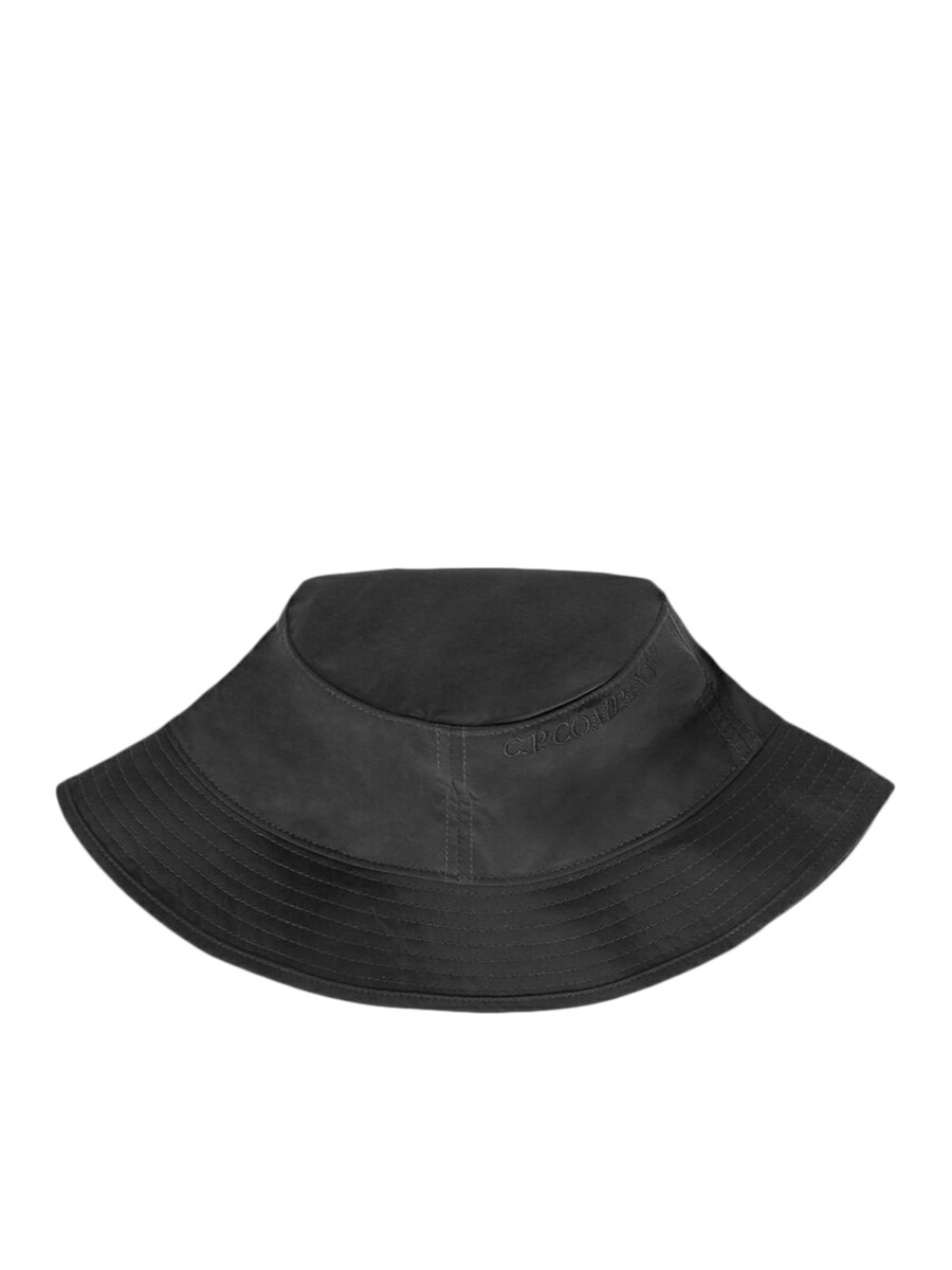 Cp Company - Gent Bucket Hat - Black - Suitnegozi GOOFASH