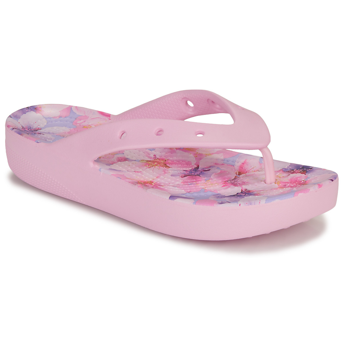 Crocs - Woman Flip Flops in Pink - Spartoo GOOFASH