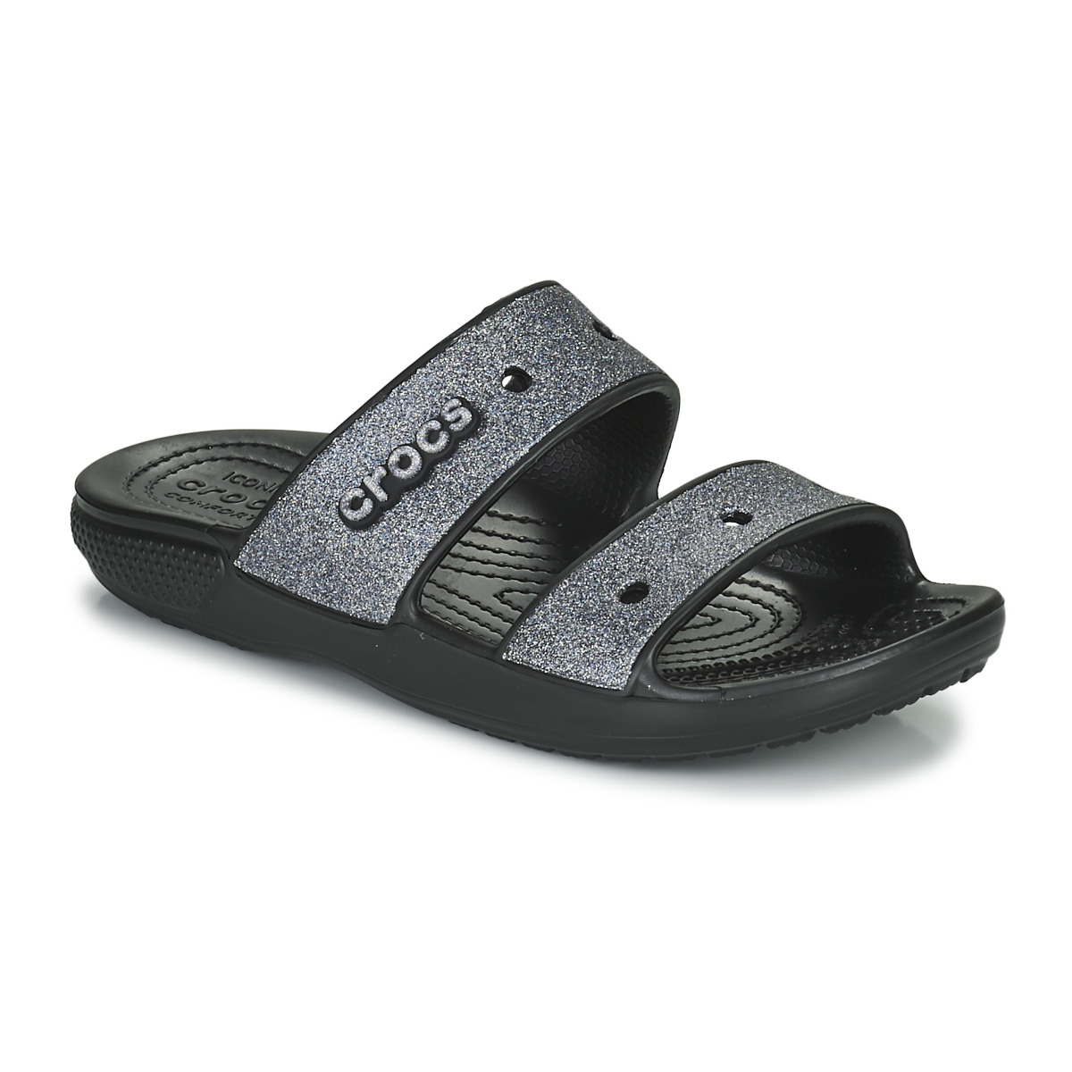 Crocs - Women's Slippers - Black - Spartoo GOOFASH