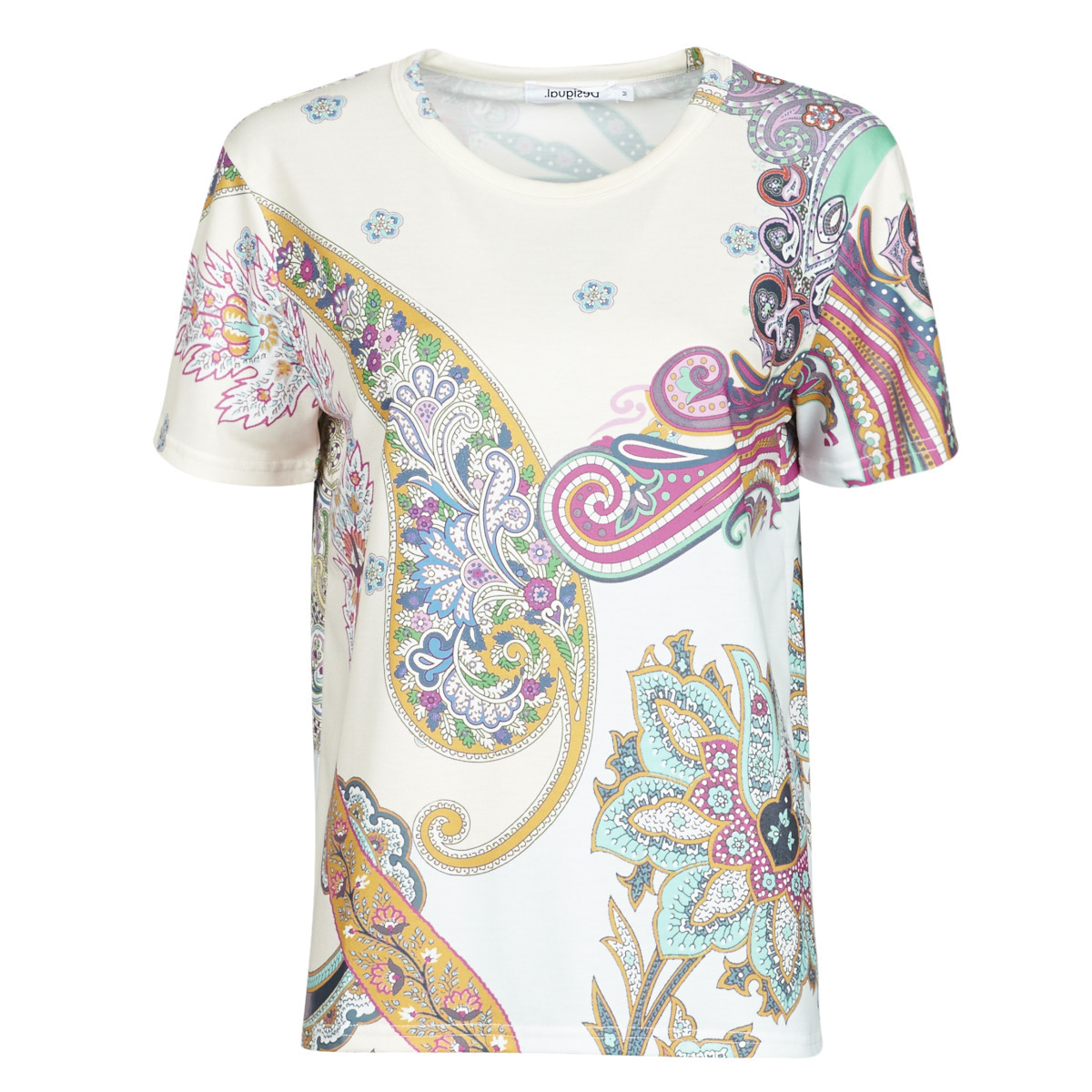 Desigual T-Shirt in Multicolor for Woman from Spartoo GOOFASH