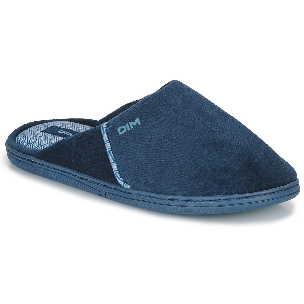 Dim - Blue Slippers - Spartoo GOOFASH