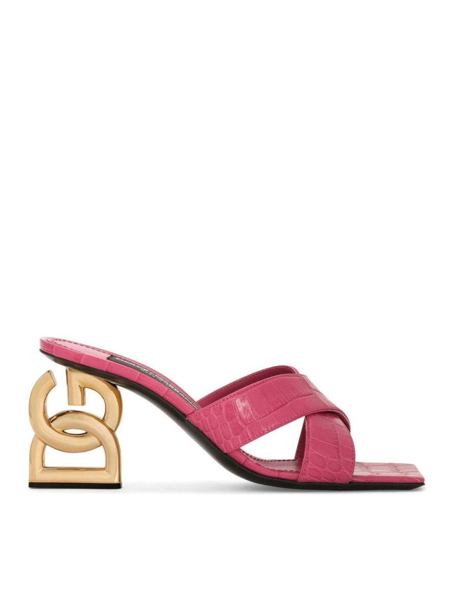 Dolce & Gabbana Rose Mules for Women at Suitnegozi GOOFASH