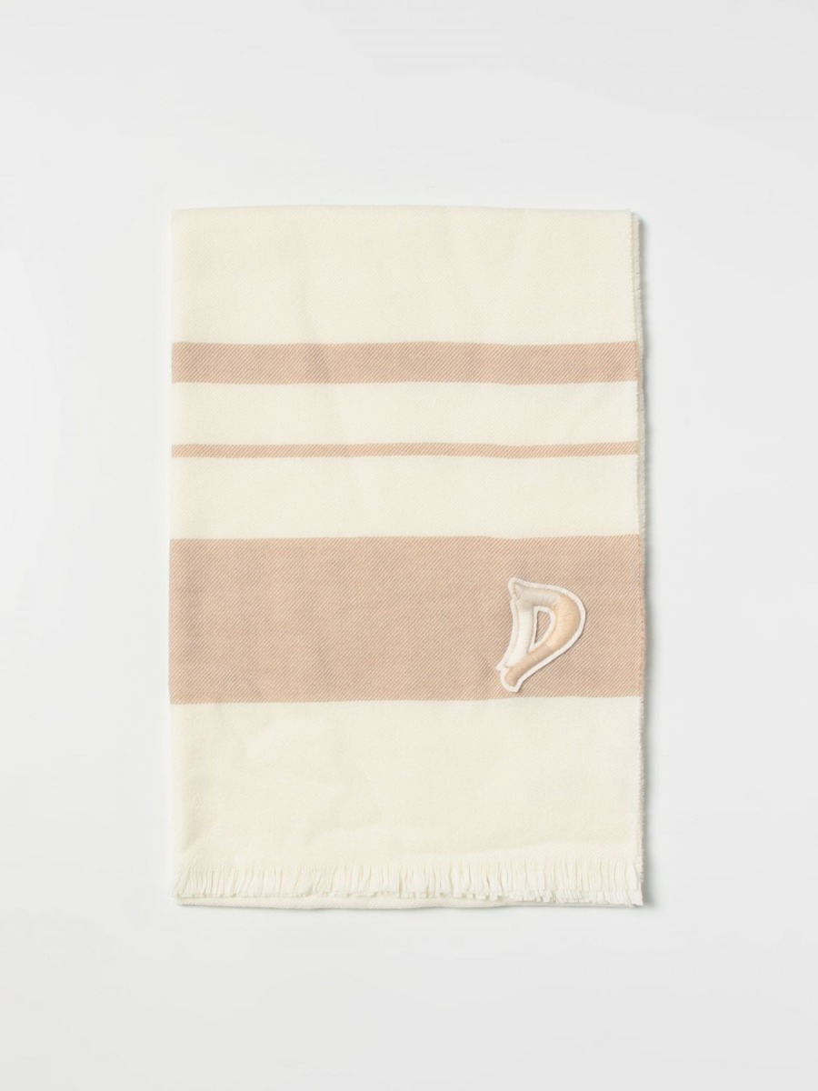 Dondup - Scarf White for Women from Giglio GOOFASH