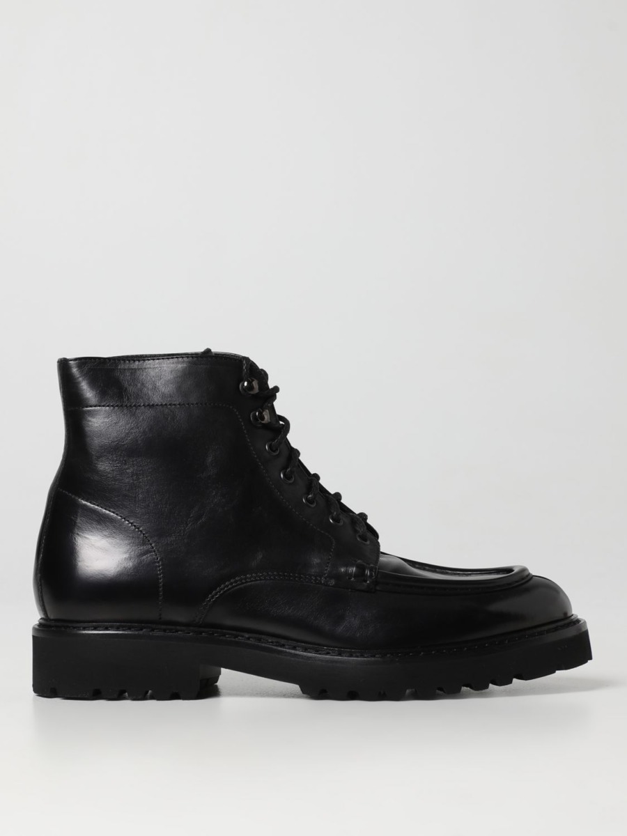 Doucal's Boots in Black Giglio Man GOOFASH